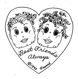 BEST FRIENDS ALWAYS 1993 PEARNE logo