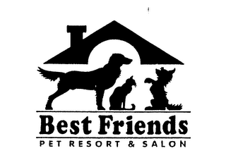 BEST FRIENDS PET RESORT & SALON logo