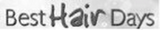 BEST HAIR DAYS logo