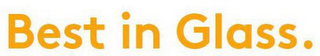 BEST IN GLASS. logo