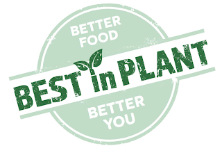 BEST IN PLANT BETTER FOOD BETTER YOU logo