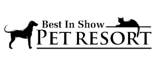 BEST IN SHOW PET RESORT logo