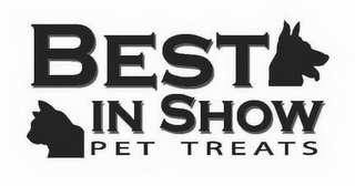 BEST IN SHOW PET TREATS logo