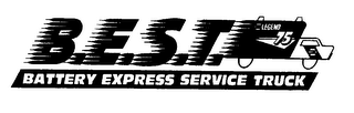 B.E.S.T. LEGEND 75 BATTERY EXPRESS SERVICE TRUCK logo