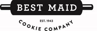 BEST MAID EST. 1943 COOKIE COMPANY logo