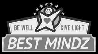 BEST MINDZ BE WELL GIVE LIGHT logo