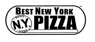 BEST NEW YORK PIZZA BEST N.Y. PIZZA logo