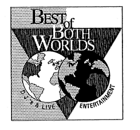 BEST OF BOTH WORLDS DJ'S & LIVE ENTERTAINMENT logo