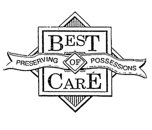 BEST OF CARE PRESERVING POSSESSIONS logo
