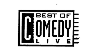 BEST OF COMEDY LIVE logo