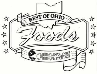 BEST OF OHIO FOODS E OHIO EXPO CENTER & STATE FAIR logo