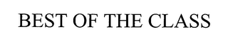 BEST OF THE CLASS logo