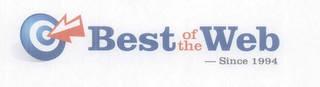 BEST OF THE WEB SINCE 1994 logo