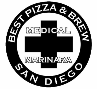 BEST PIZZA & BREW SAN DIEGO MEDICAL MARINARA logo