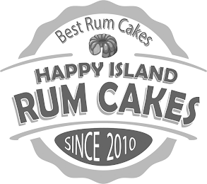 BEST RUM CAKES HAPPY ISLAND RUM CAKES SINCE 2010 logo
