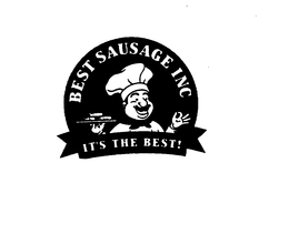 BEST SAUSAGE INC IT'S THE BEST! logo