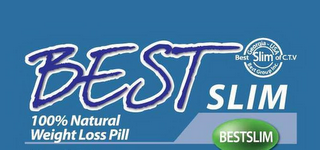 BEST SLIM 100% NATURAL WEIGHT LOSS PILL GEORGIA-USA BEST SLIM OF C.T.V BEST GROUP INC. BESTSLIM logo
