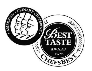 BEST TASTE AWARD CHEFSBEST · AMERICAN CULINARY CHEFSBEST · logo