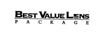 BEST VALUE LENS P A C K A G E logo