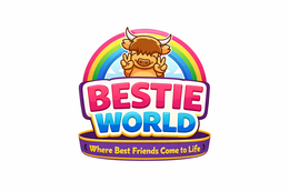 BESTIE WORLD WHERE BEST FRIENDS COME TO LIFE logo