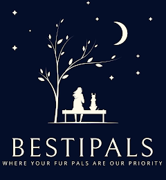BESTIPALS WHERE YOUR FUR PALS ARE OUR PRIORITY logo
