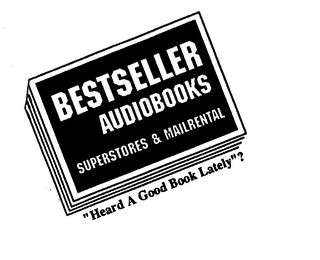 BESTSELLER AUDIOBOOKS SUPERSTORES & MAILRENTAL "HEARD A GOOD BOOK LATELY"? logo