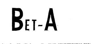 BET-A logo