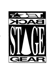 BET BACKSTAGE GEAR logo
