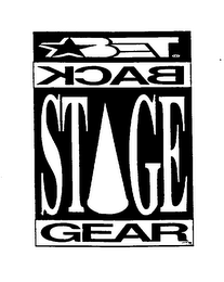 BET BACKSTAGE GEAR logo