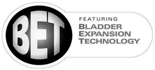 BET FEATURING BLADDER EXPANSION TECHNOLOGY logo