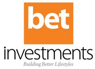 BET INVESTMENTS BUILDING BETTER LIFESTYLES logo
