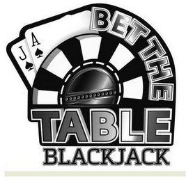 BET THE TABLE BLACKJACK logo