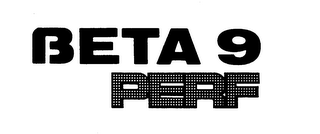 BETA 9 PERF logo