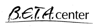 B.E.T.A. CENTER logo