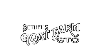 BETHEL'S GOAT FARM GTO logo
