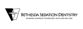 BETHESDA SEDATION DENTISTRY BLENDING ADVANCED TECHNOLOGY WITH PAIN FREE CARE logo