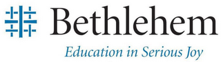 BETHLEHEM EDUCATION IN SERIOUS JOY logo