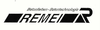 BETONFARBEN - BETONTECHNOLOGIE REMEI logo