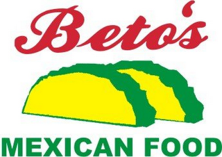 BETO'S MEXICAN FOOD logo