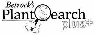 BETROCK'S PLANTSEARCH PLUS + logo