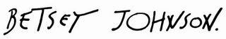 BETSEY JOHNSON. logo