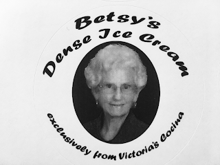 BETSY'S DENSE ICE CREAM EXCLUSIVELY FROM VICTORIA'S COCINA logo