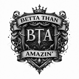 BETTA THAN BTA AMAZIN' logo