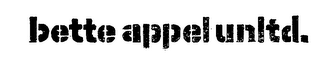 BETTE APPEL logo