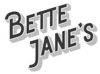 BETTE JANE'S logo