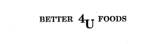 BETTER 4U FOODS logo