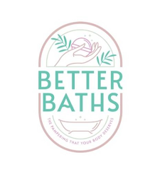 BETTER BATHS THE PAMPERING THAT YOUR BODY DESERVES logo