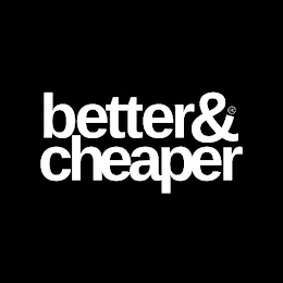 BETTER& CHEAPER logo