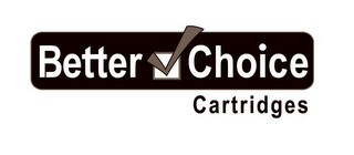 BETTER CHOICE CARTRIDGES logo