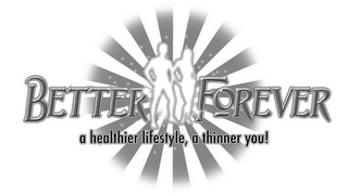 BETTER FOREVER A HEALTHIER LIFESTYLE, A THINNER YOU! logo